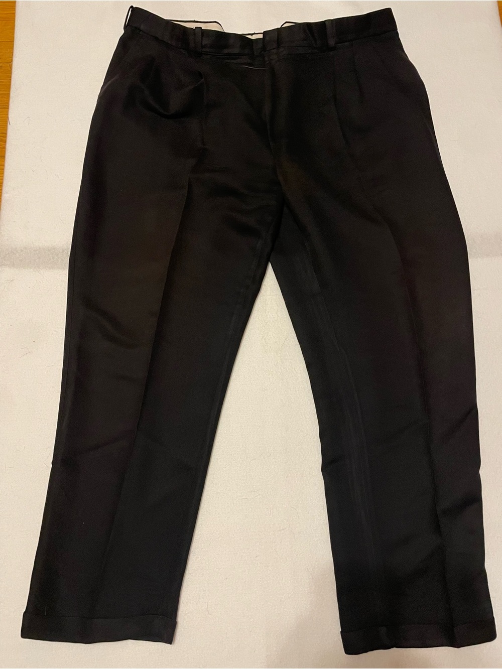 Classic Black Dress Pants Men’s 48X32